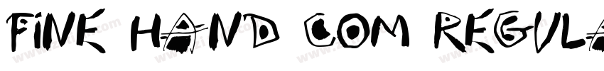 Fine Hand Com Regula字体转换